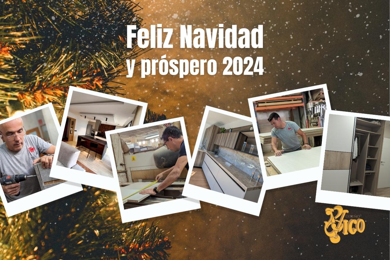 Feliz Navidad y próspero 2024 Muebles Vico Fabrica ebanisteria Tienda de muebles Jaen Granada